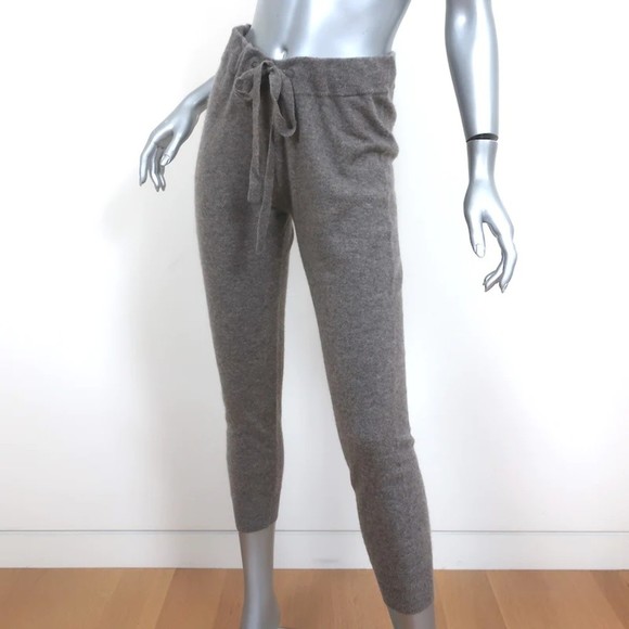 James Perse Cashmere Sweatpants Taupe Size 2 - Picture 3 of 9